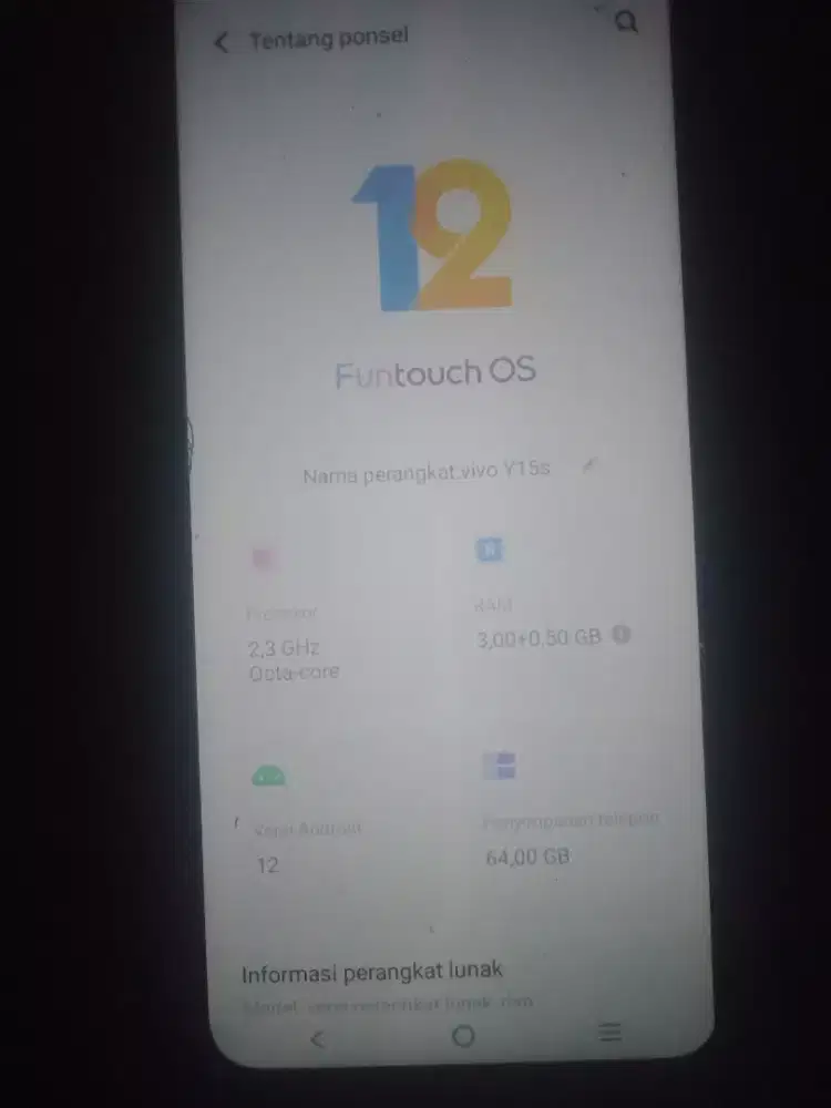 Vivo y15s batangan