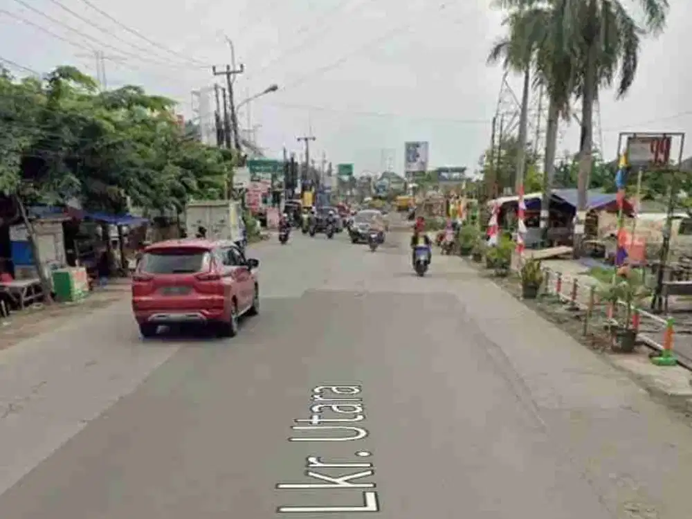 Disewakan lahan strategis traffic ramai jalan raya kaliabang