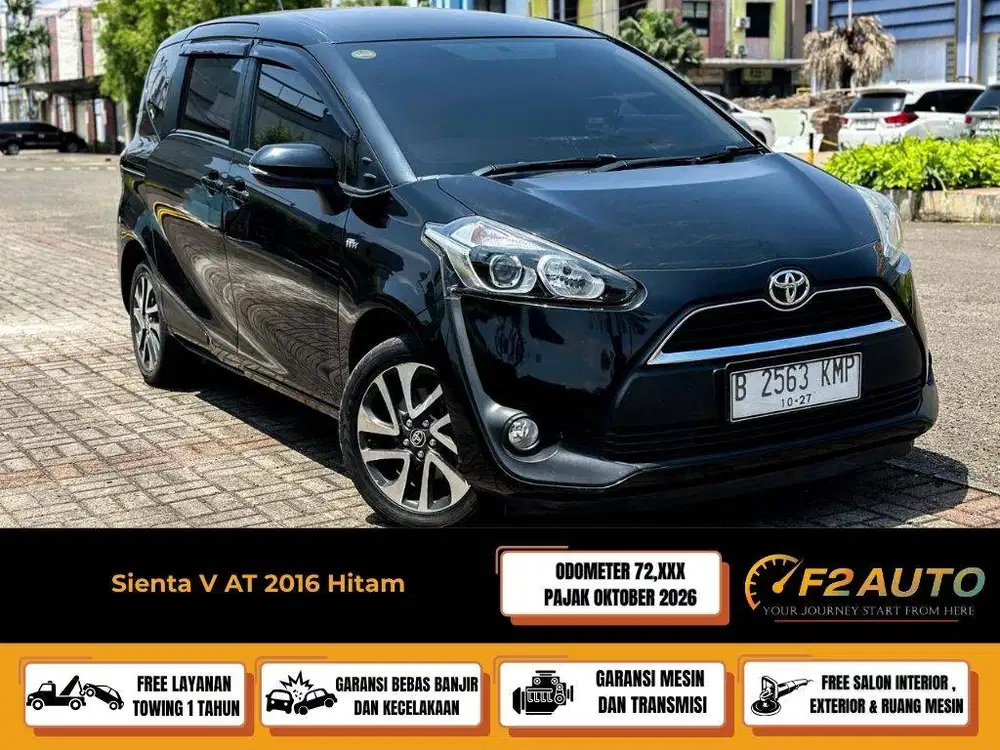 Toyota Sienta V CVT 2016 Hitam