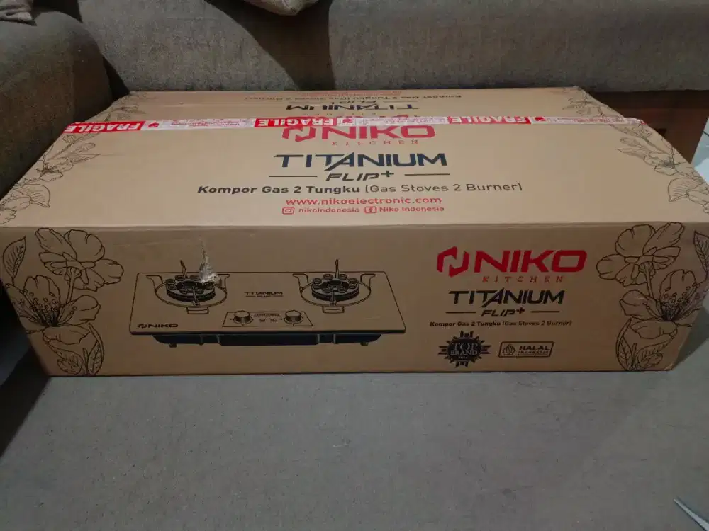 Kompor tanam niko titanium flip+