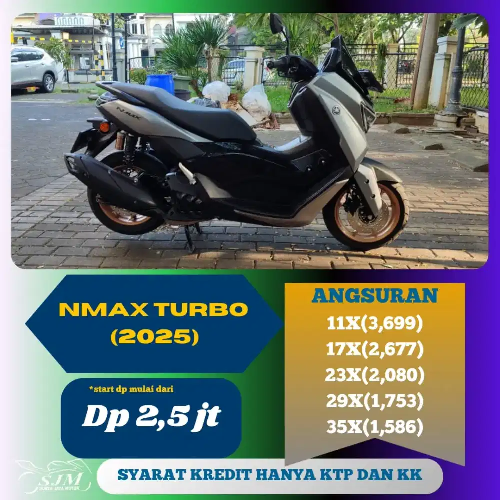YAMAHA NMAX TURBO 2025 PAJAK PANJANG