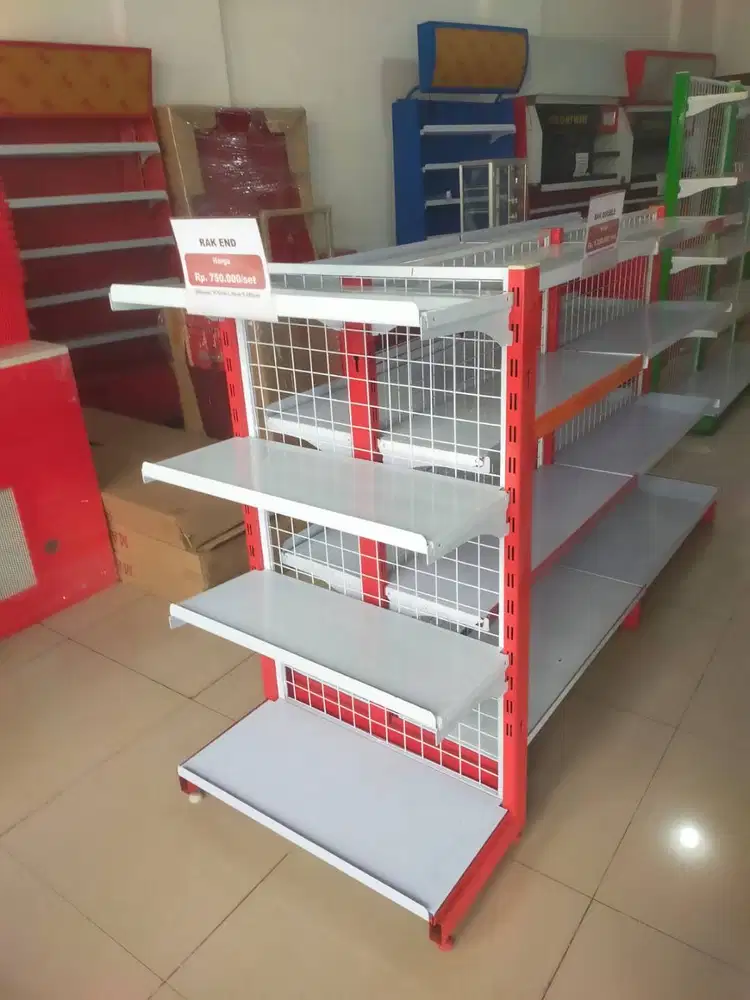 rak gondola rak serbaguna rak besi toko murah lengkap