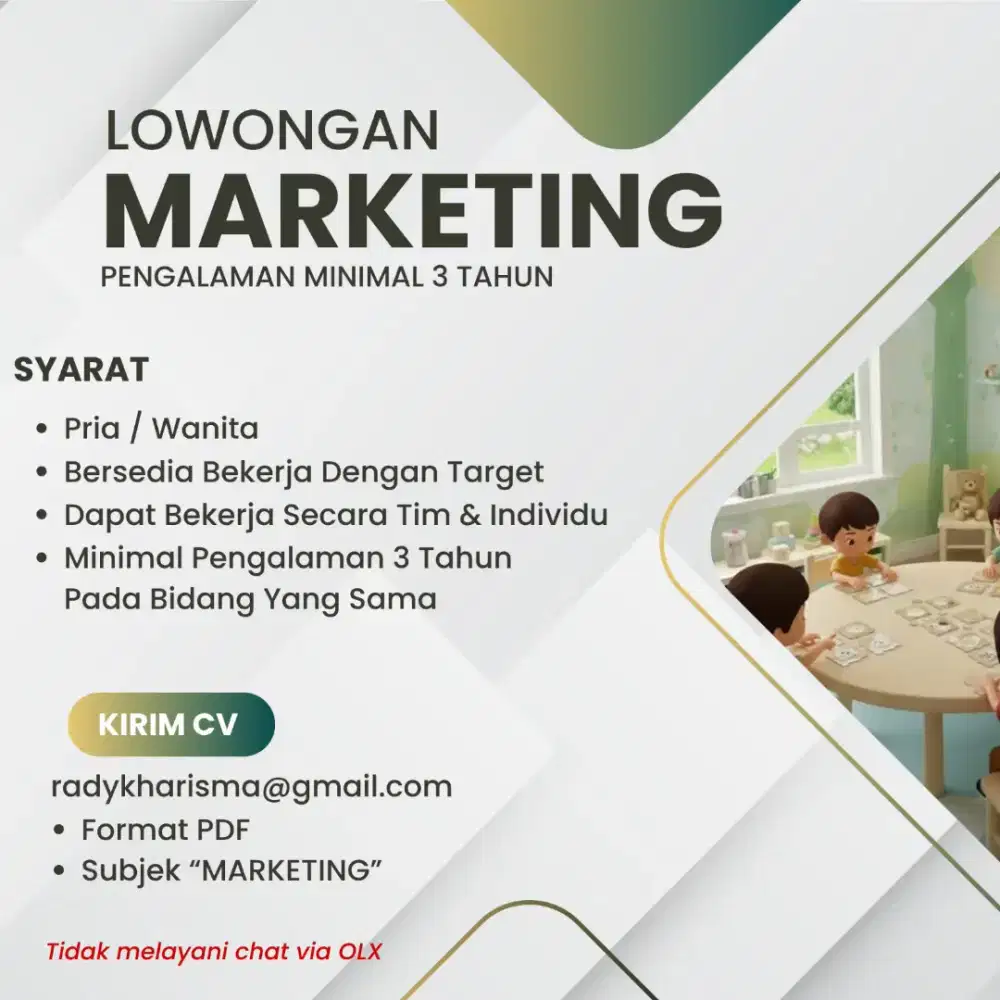 Lowongan Marketing