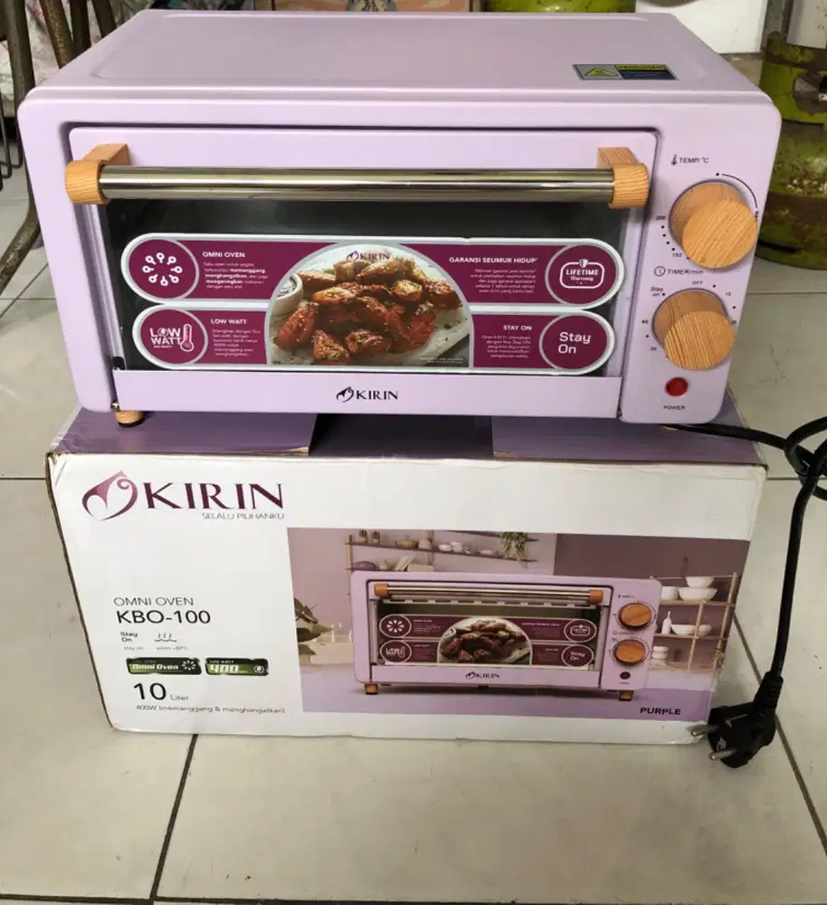 Jual oven Kirin baru/tidak pernah dipakai