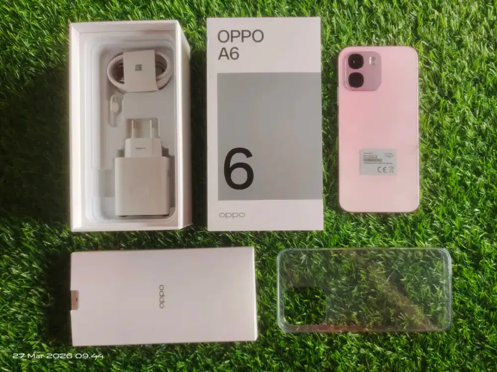 Oppo A6 6/256Gb Garansi Resmi 10 Bulan Fullset Original