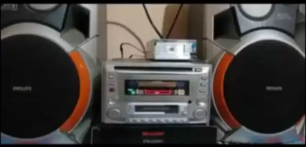 tape mobil kaset jvc+spker pilips