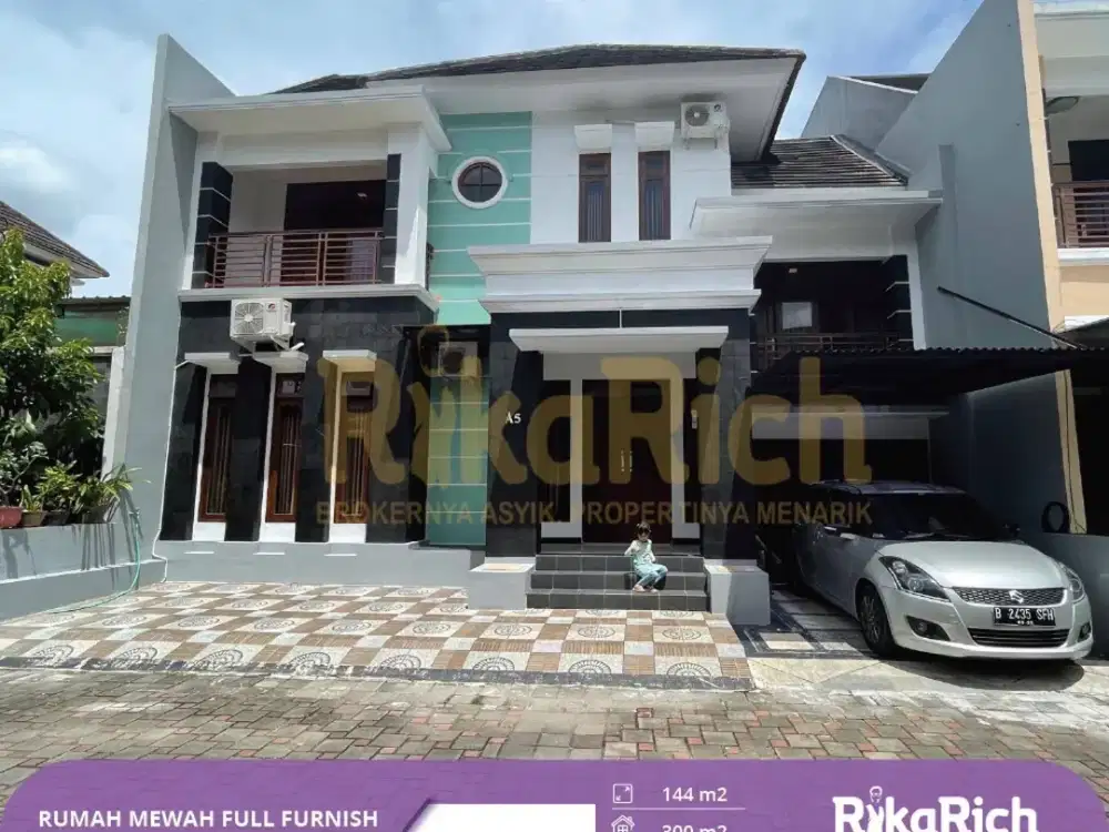 Rumah Mewah Full Furnish Tengah Kota Jogja Dekat Ke Malioboro Dan Tugu
