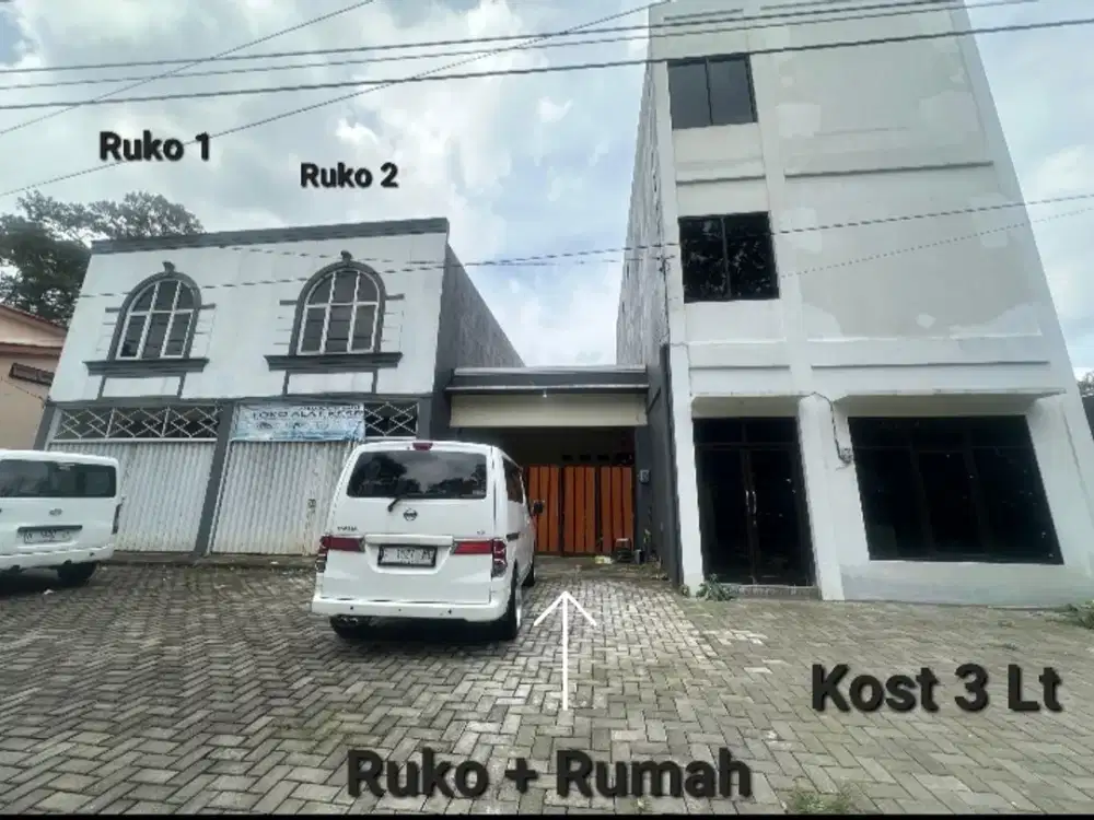 DIJUAL RUKO + RUMAH GUNUNGPATI SEMARANG