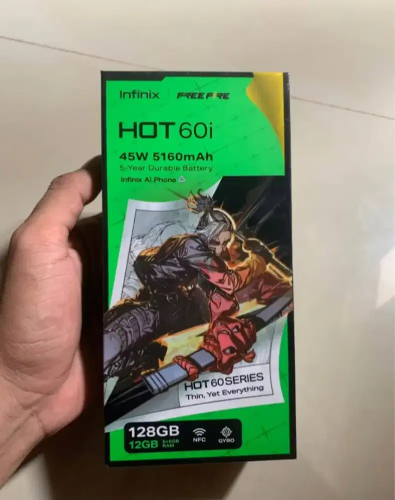 Infinix Hot 60i 6/128 New