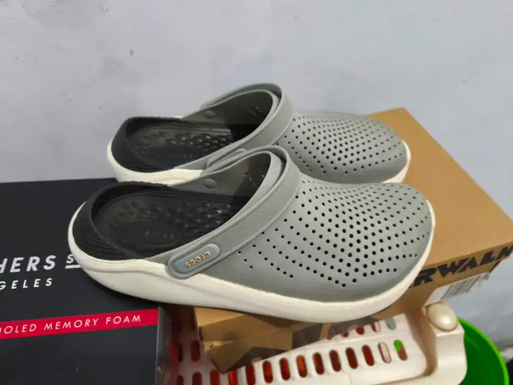 Sandal Crocs Ori Asli LiteRide preloved