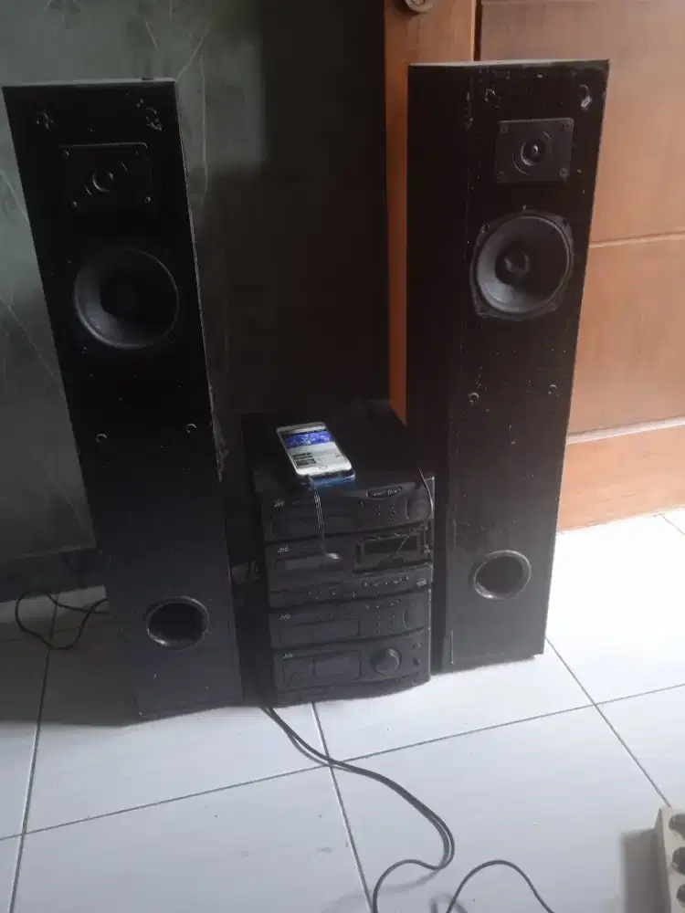 JVC,tape deck,normal,112,Watt,mantap,