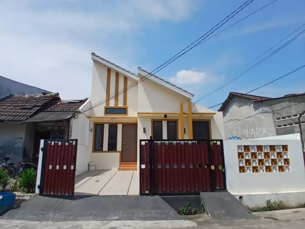 DI JUAL RUMAH MURAH LUAS TANAH 85 DI BEKASI TIMUR REGENCY MUSTIKAJAYA