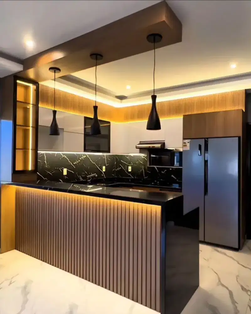 Jasa tukang hpl furniture custom