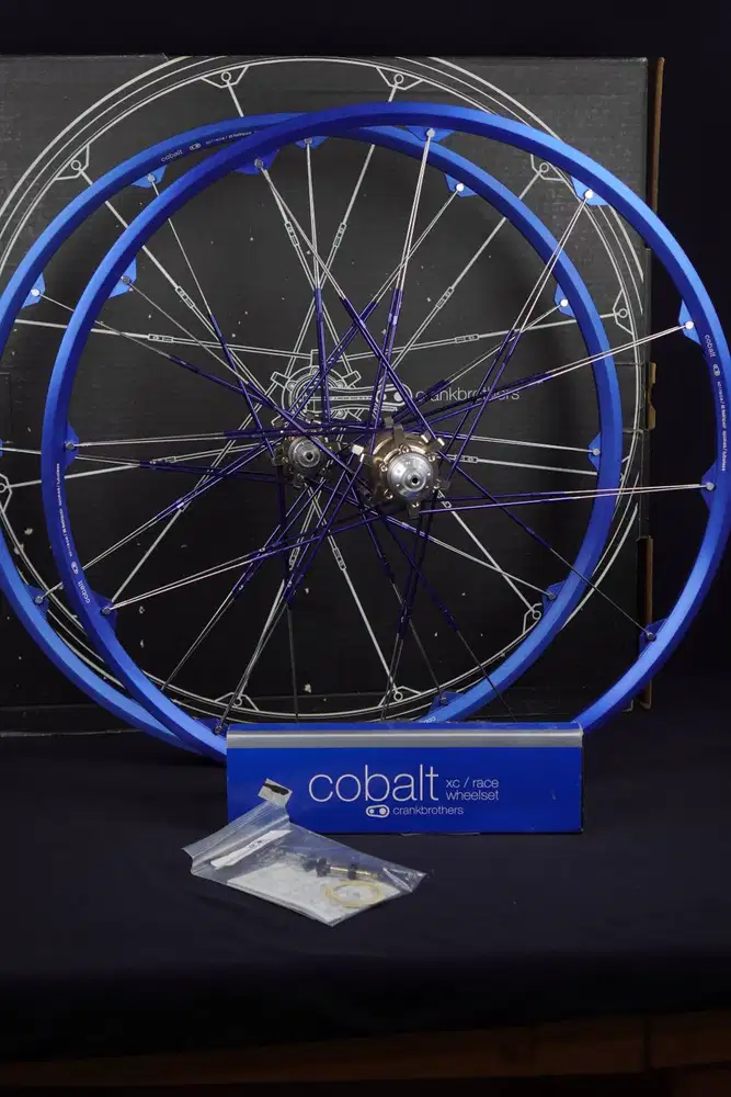 Crankbrothers Cobalt XC Wheelset – Original – Warna Biru – Premium New