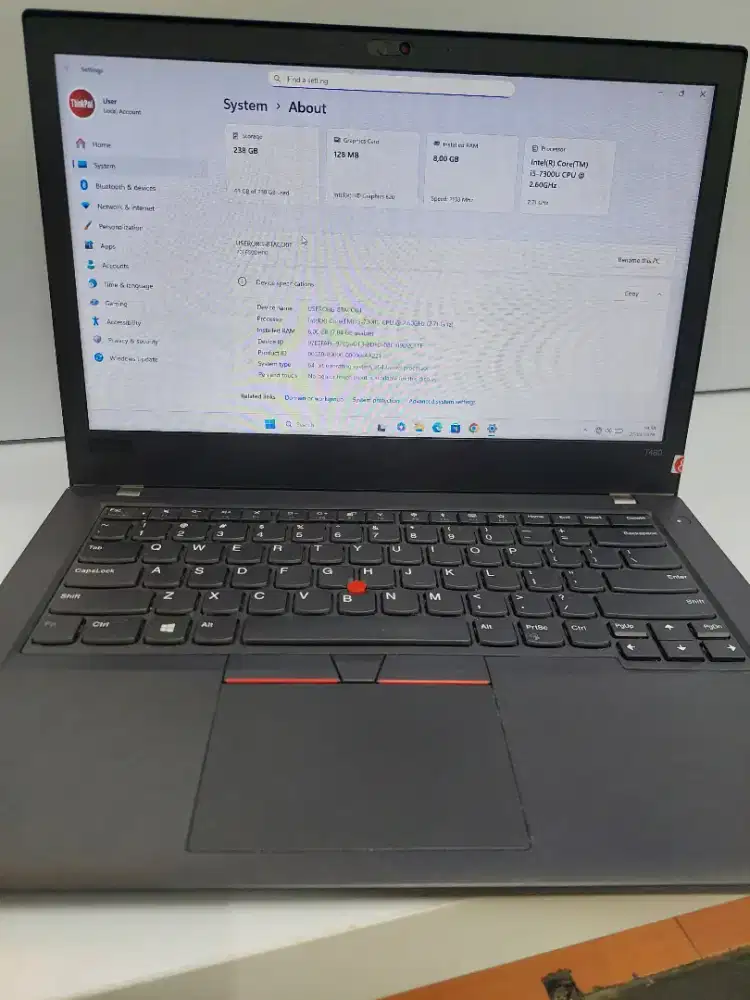 Lenovo thinkpad T480