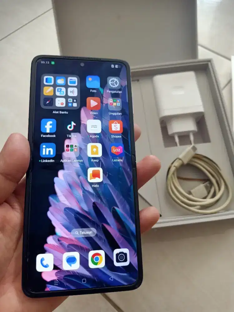 Oppo Find N2 Flip Ram 8Gb/256Gb lengkap