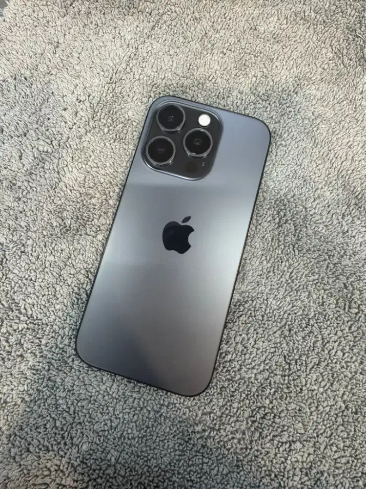 iPhone 15 Pro 128GB Black T Ex iBox BH 84% lengkap