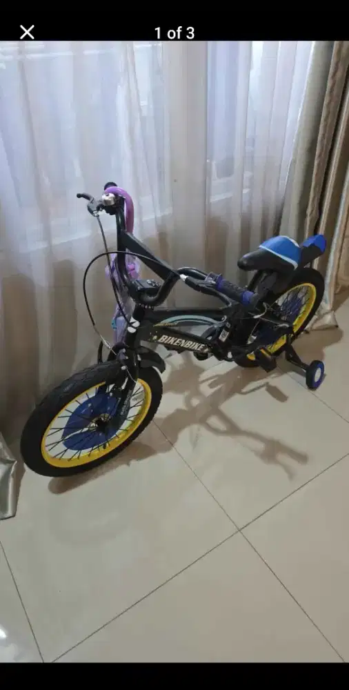 Sepeda anak umur 6 - 8 tahun