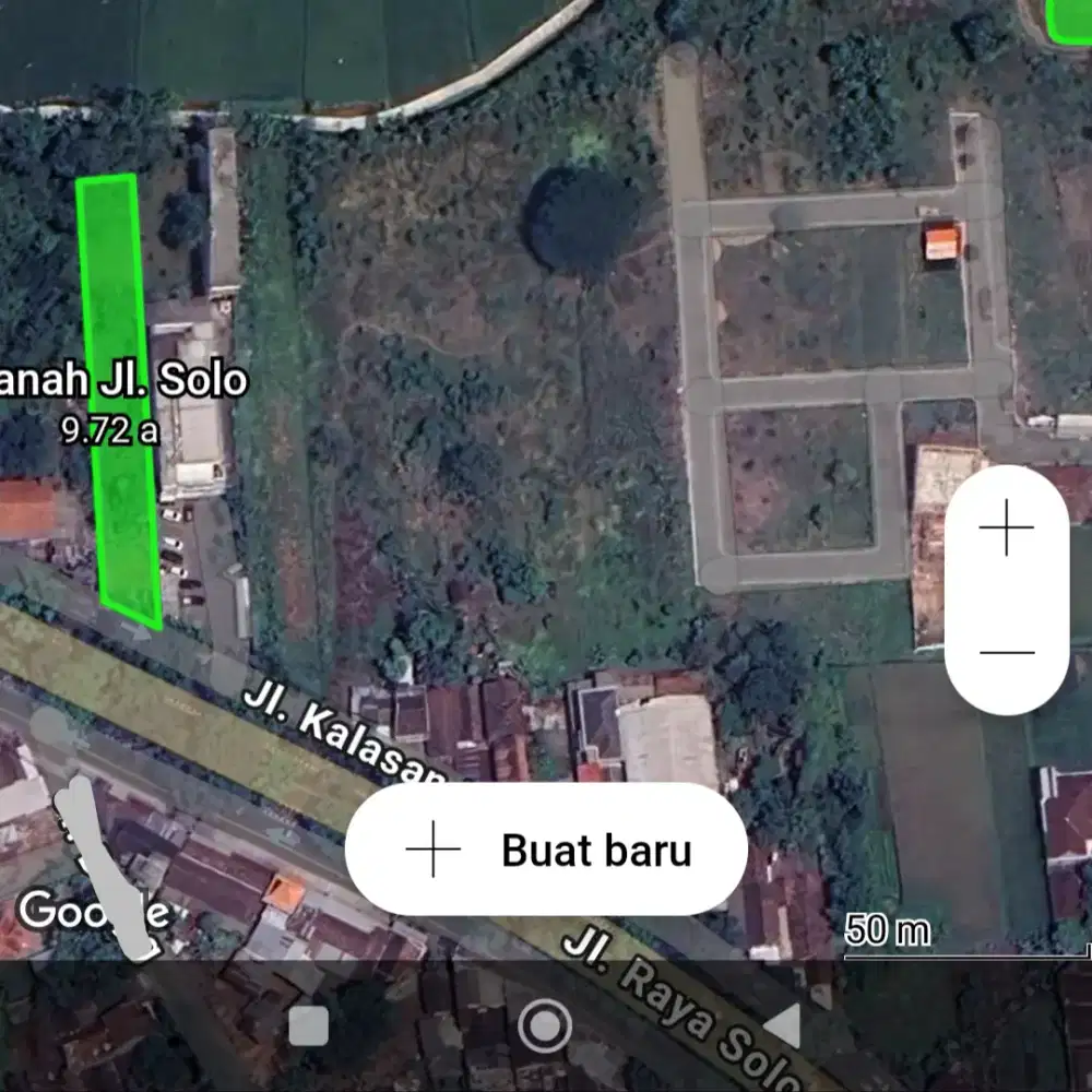 TANAH DIJUAL 972 M² KALASAN SLEMAN