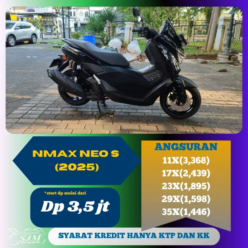 YAMAHA NMAX NEO S 2025 PAJAK PANJANG
