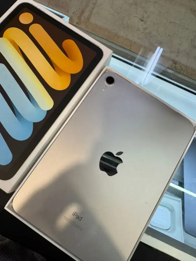 iPad Mini 6 64GB Starlight ex inter wifi only mulus