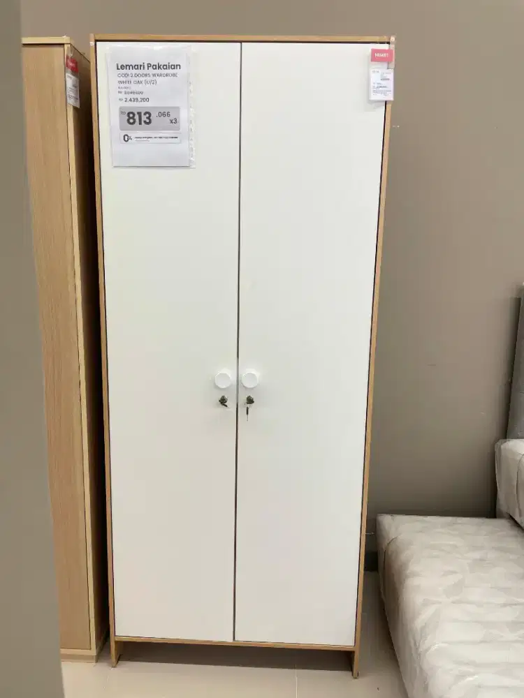 LEMARI PAKAIAN 2 PINTU