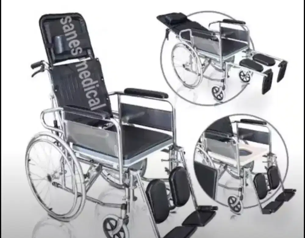 Baru Jok Busa Kursi Roda 3 dan 2 in 1 Bab Sella Sellaco IBS AVICO GEA