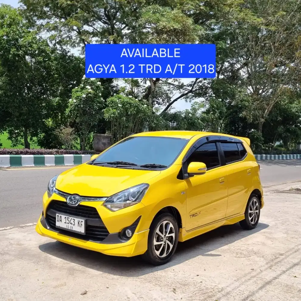 Toyota Agya 1.2 TRD A/T 2018