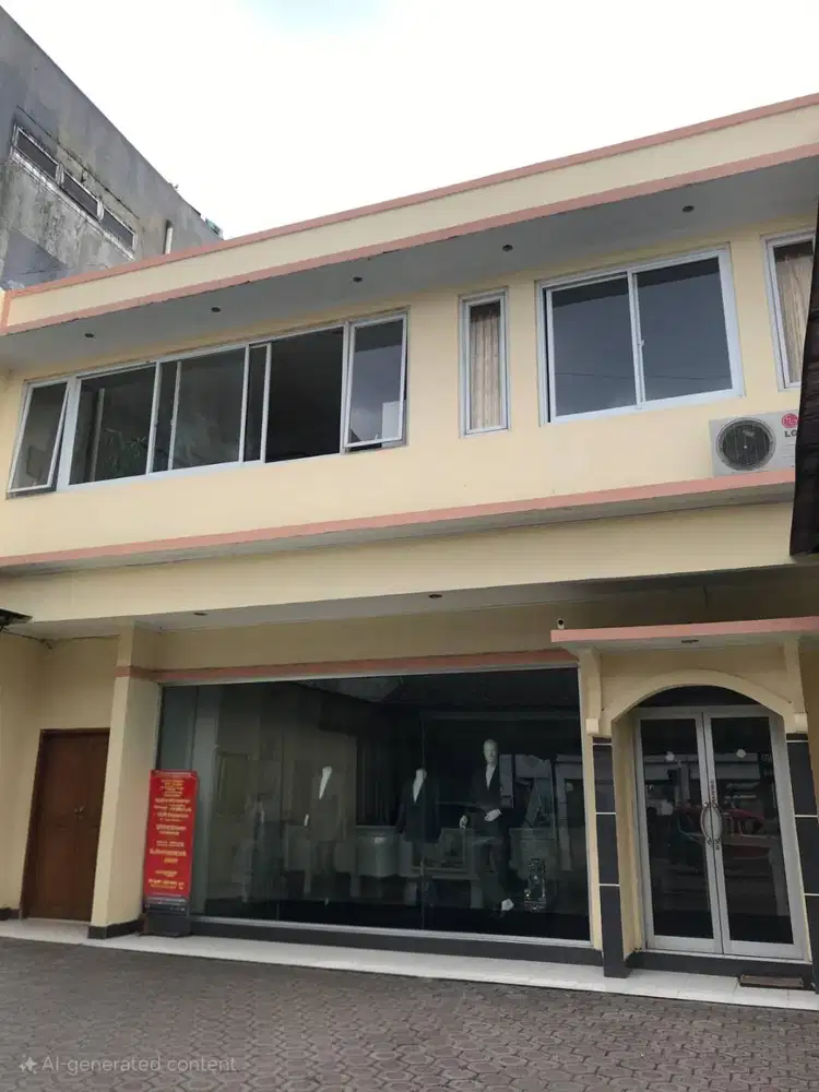 Asia Afrika Bandung Dijual Ruang Usaha Siap Pakai Mainroad Strategis