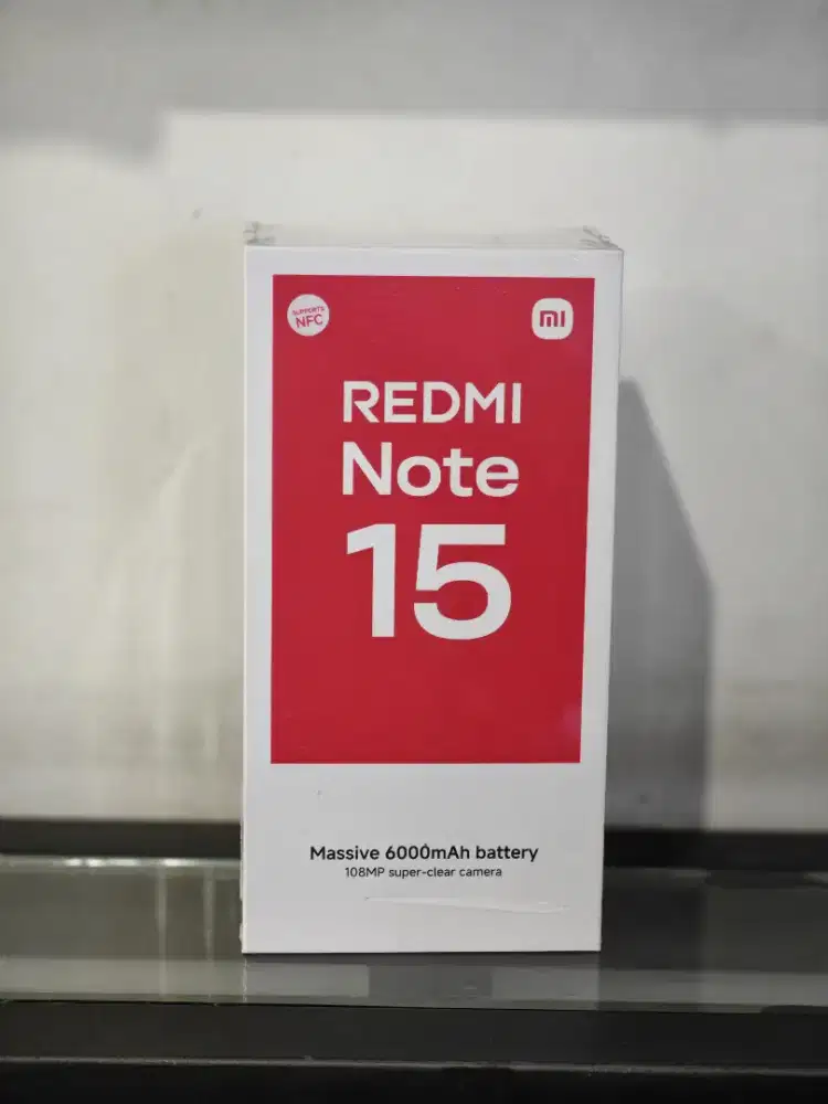 Redmi Note 15 8/128 harga spesial  bisa diantar gratis ongkir harga