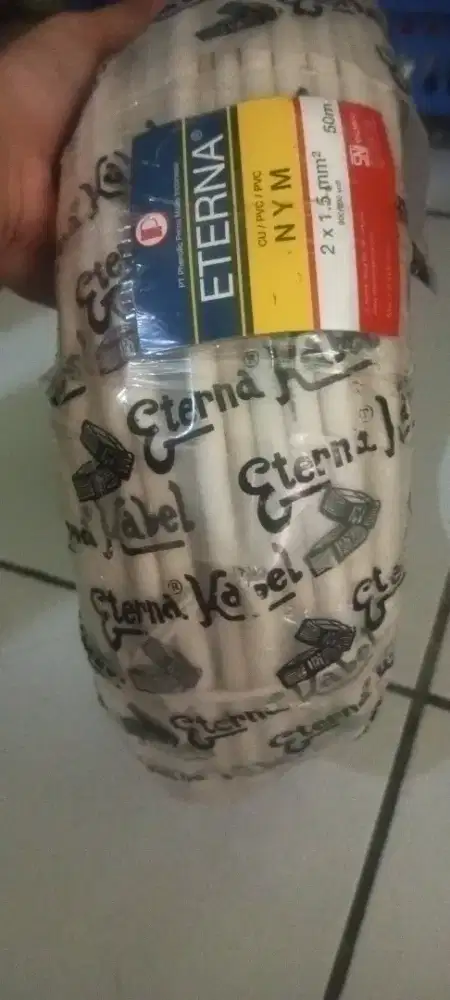 Kabel Eterna NYM 2x1,5 mm² (300/500V)