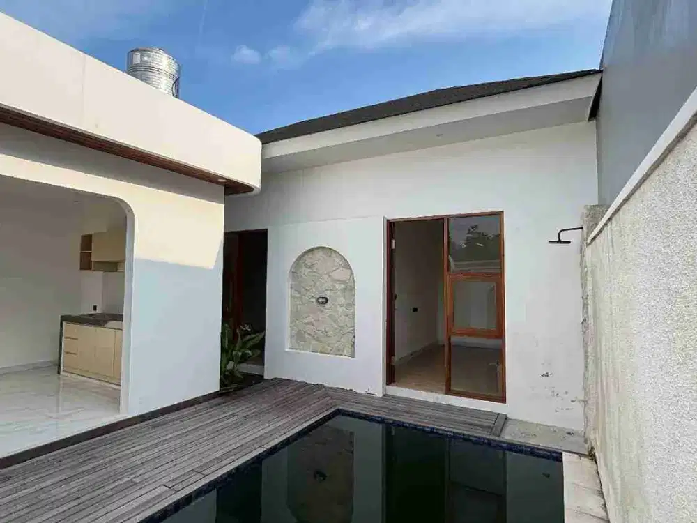 Di jual Vila siap Huni 2 bedroom bebas banjir lokasi dekat pantai Melasti Jimbaran