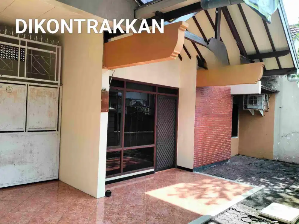 Dikontrakkan Rmh Manyar Tirtoyoso