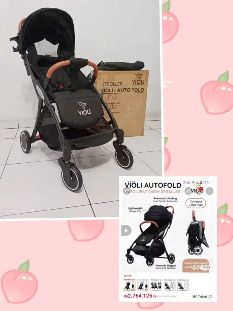 Stroller Violi Auto Fold