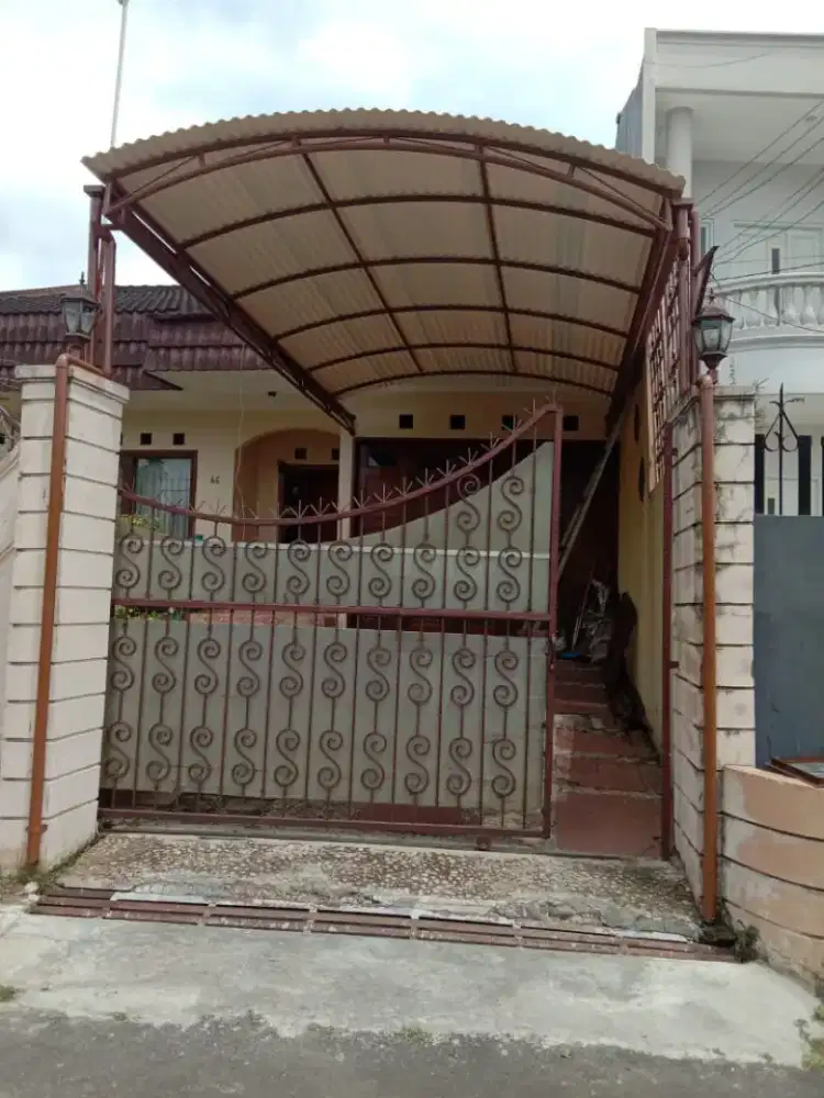 Ganti atap lama model rangka lengkung