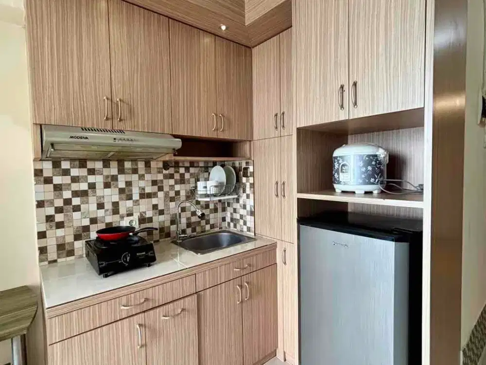Disewakan Apartemen Tifolia 1BR Furnished Lantai Tinggi View Kelapa Gading