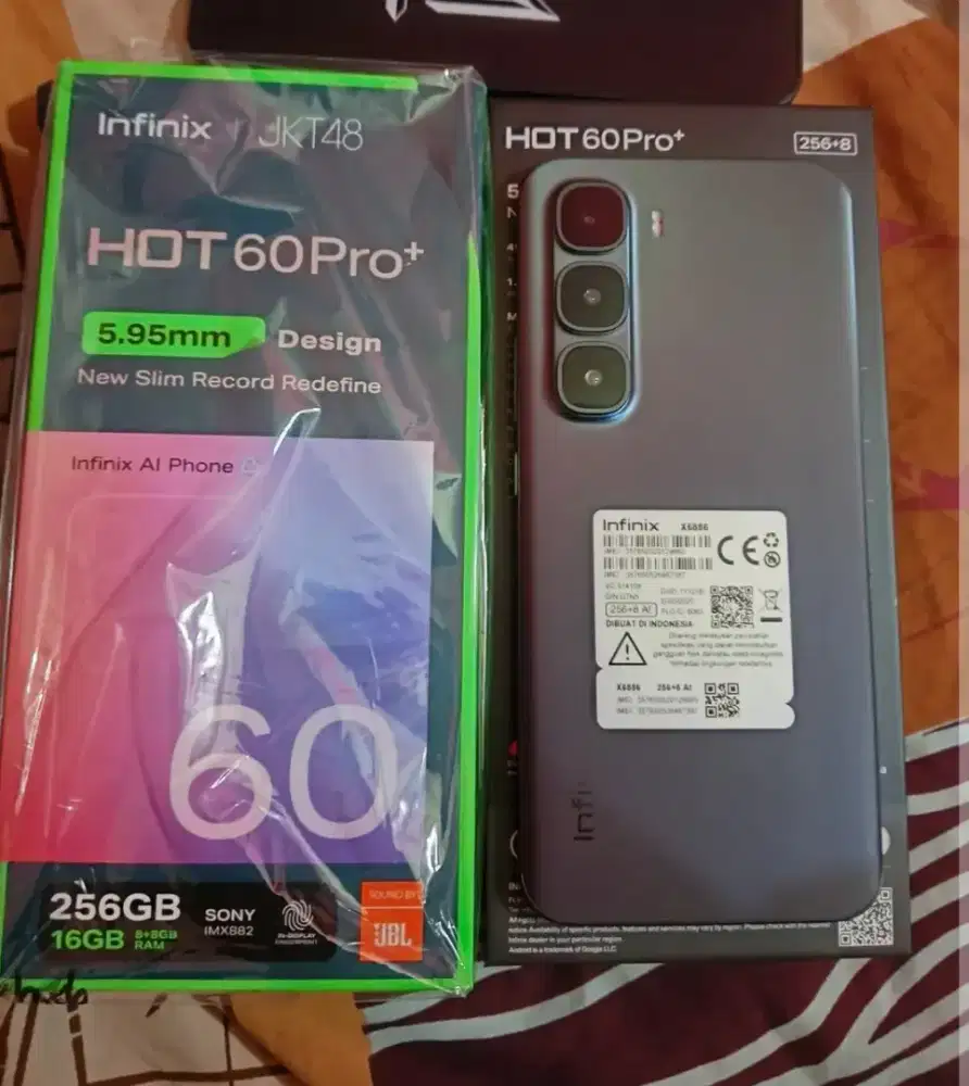 Infinix hot 60 pro plus 8/256 gb super mulus