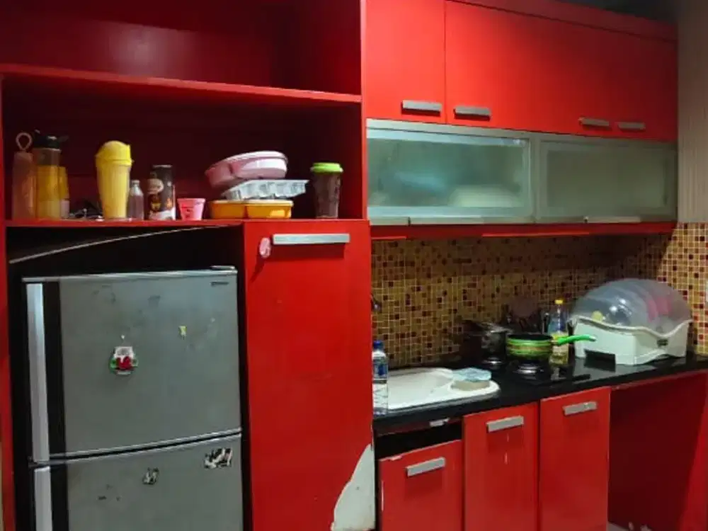 DISEWA APARTEMEN 2BR SEMI FURNISH DI APARTEMEN CITY HOME MOI KELAPA GADING TOWER SANTA MONICA BAY LANTAI TENGAH