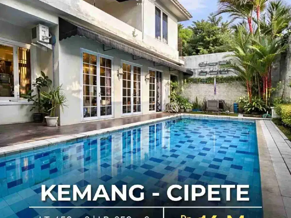 FOR SALE KEMANG - CIPETE
SIAP HUNI