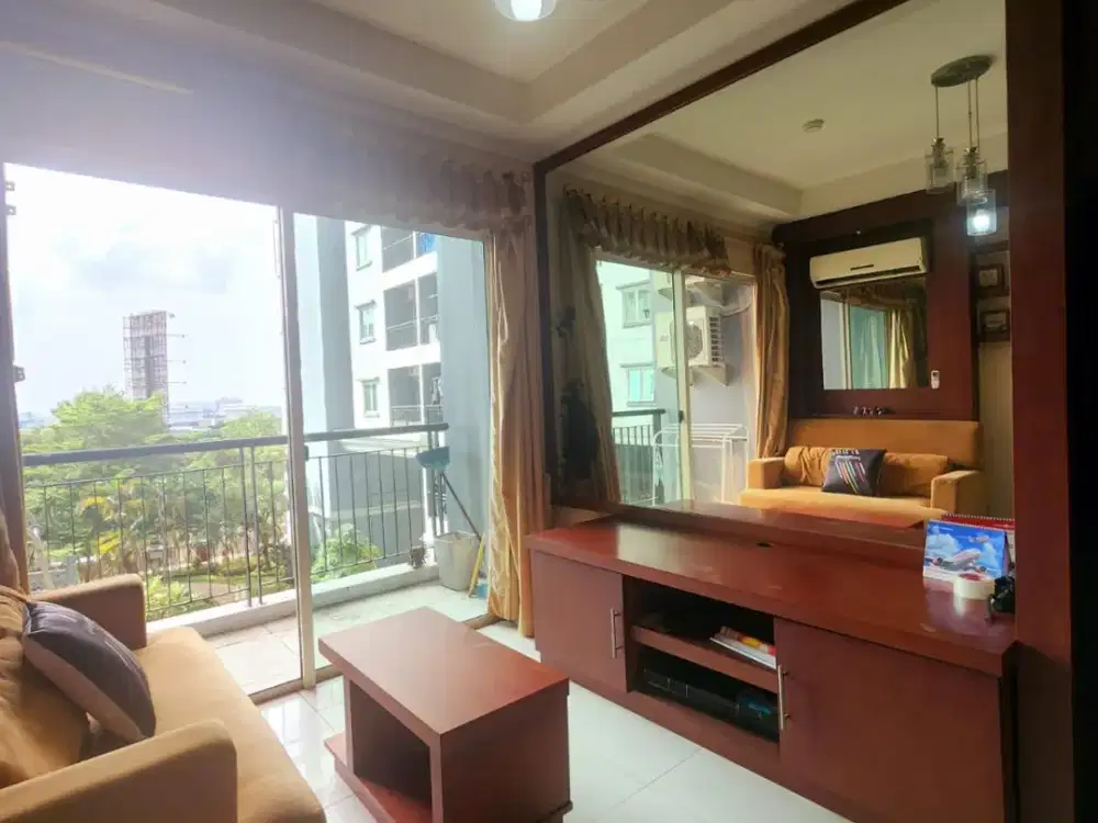 DISEWA APARTEMEN CITY HOME MOI KELAPA GADING TOWER MANHATAN BAY LANTAI RENDAH FURNISH