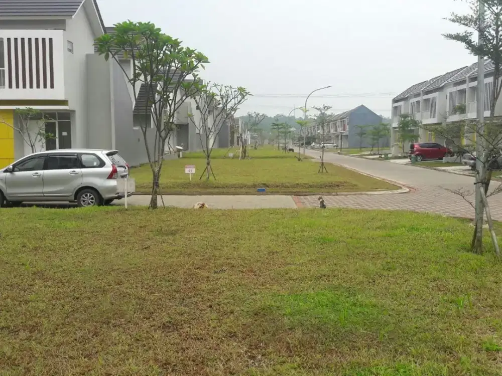 DIJUAL TANAH KAVLING DI CLUSTER SOUTH PELICAN LOKASI BSD SERPONG LAGOON