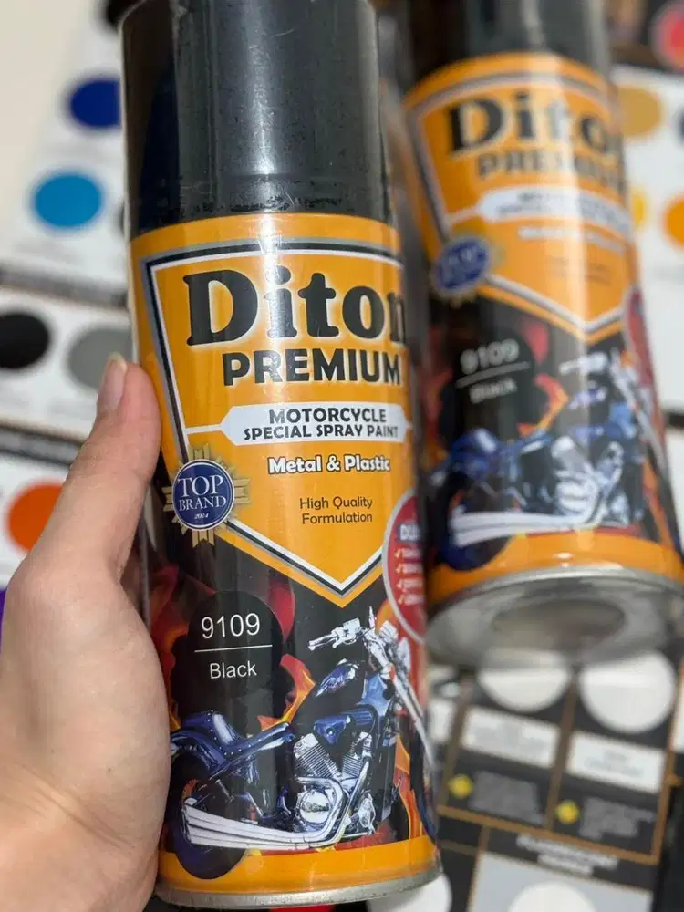 PILOX DITON PREMIUM ALL VARIANT BLACK || CAT SEMPROT BODY MOTOR