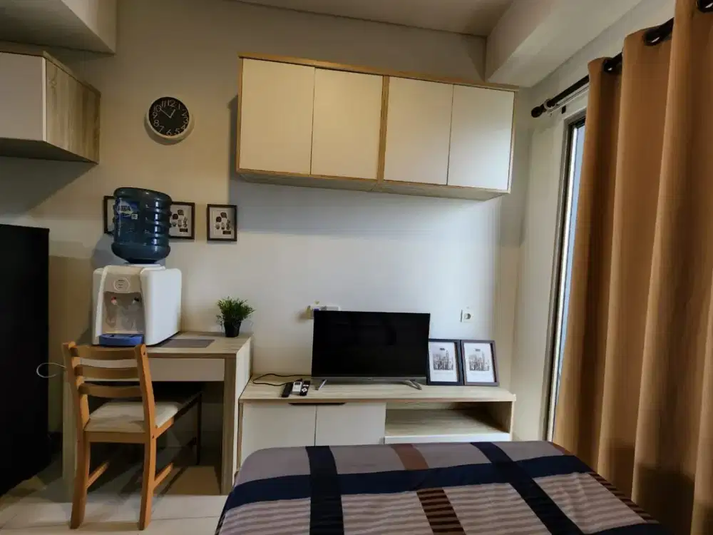 Mau jual Cepat Apartemen Springwood Studio Full furnish dekat Alam Sutera