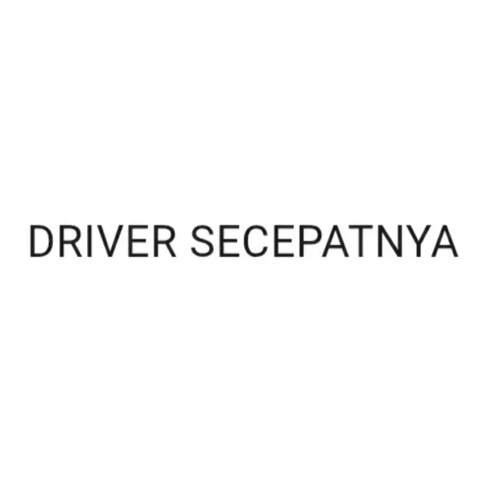Dicari Driver Secepatnya