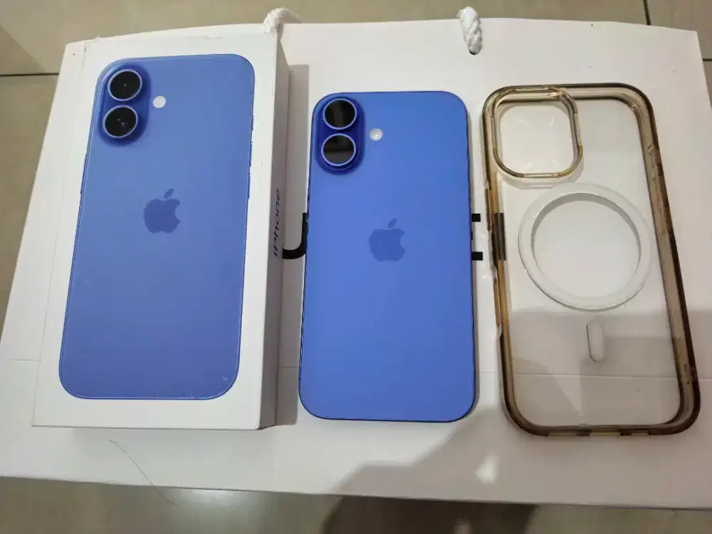 iPhone 16 128 GB Aquamarine Resmi Digimap Fullset Garansi On