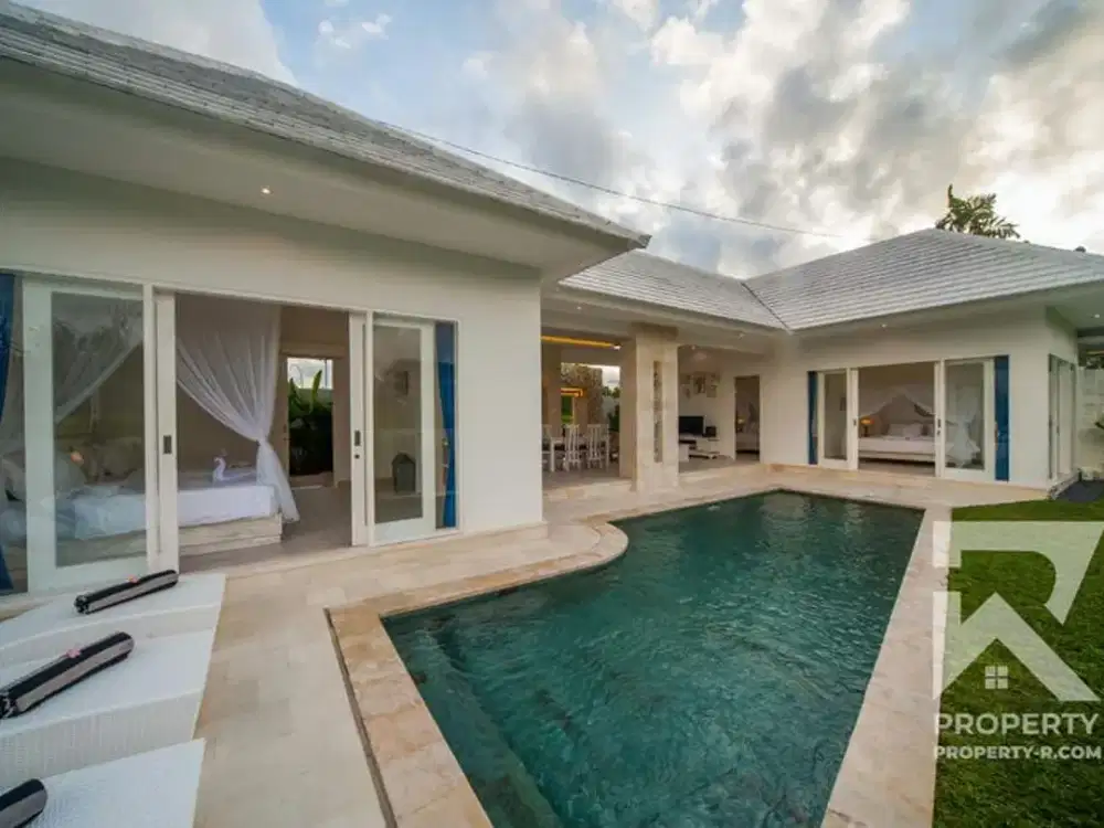 Vila 3 Kamar Tidur Luas dengan Pemandangan Sawah di Ubud Bali untuk Dijual Leasehold Hak Sewa