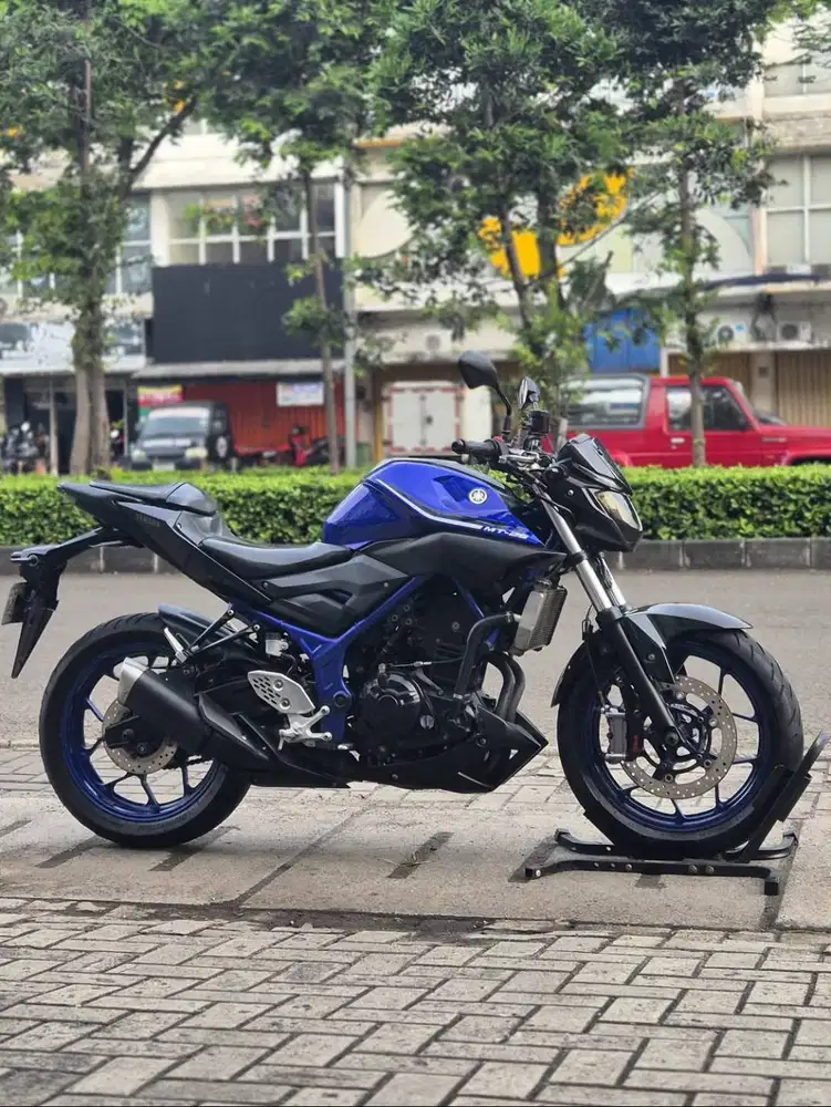 YAMAHA MT25 OLD 2017 BIRU KM RENDAH PAJAK HIDUP NO MINUS