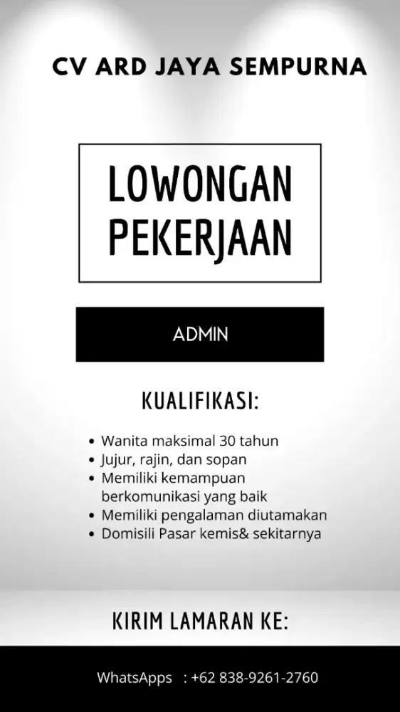 Loker operator produksi dan coating