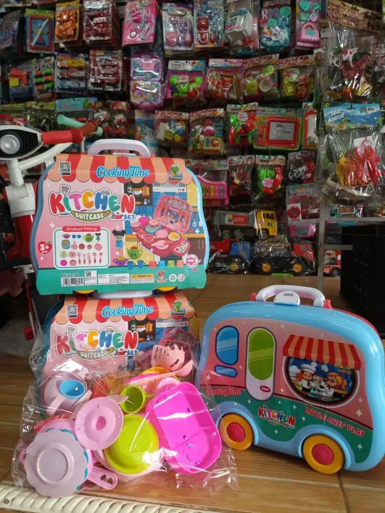 mainan anakk set koper masakk