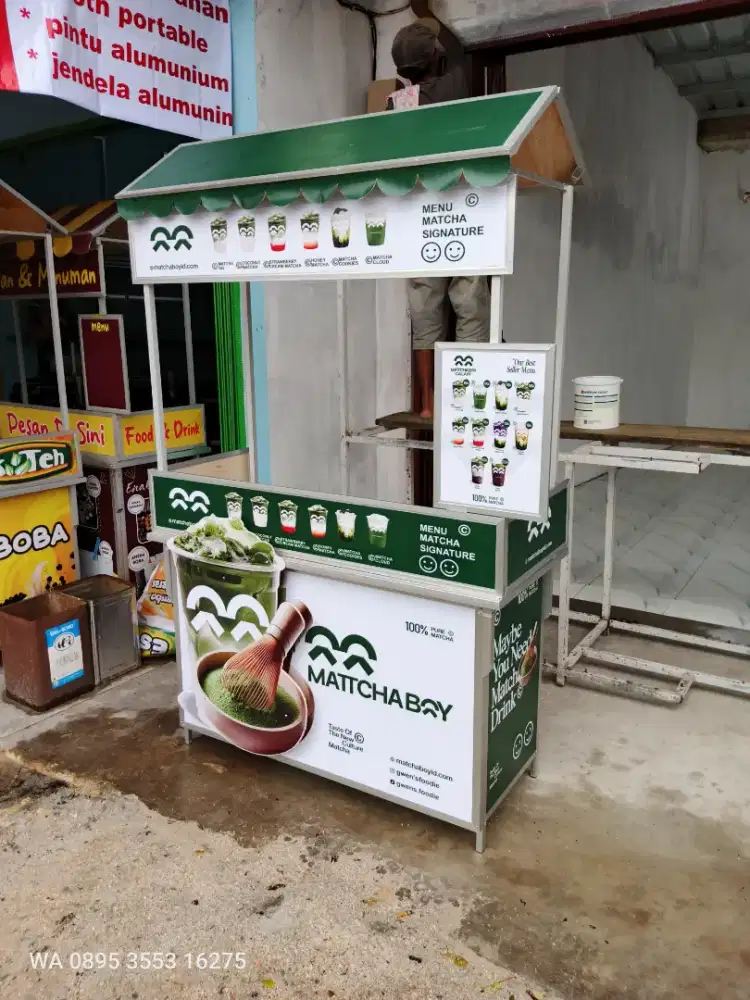 Booth portable /meja lipat /meja dagang /paket usaha